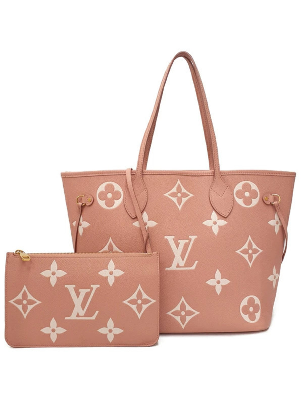 Louis Vuitton Bicolor Monogram Empreinte Neverfull Tote Bag